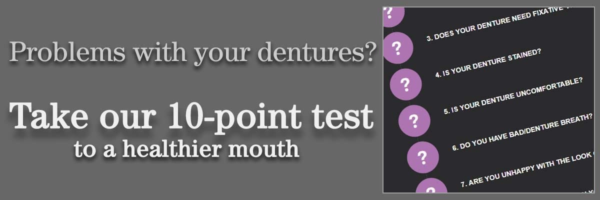10 point denture test