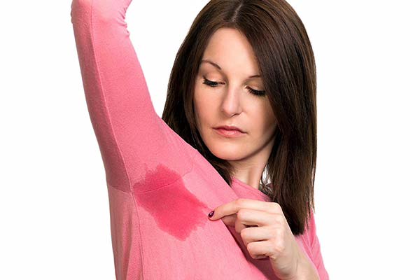 Banish embarrassing sweat stains