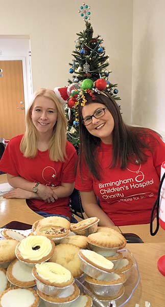 Birmingham Children’s Hospital charity day - our staff