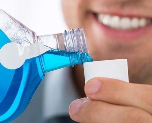 Mouthwash and oral hygiene