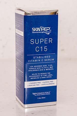 Super C15 Serum - menu
