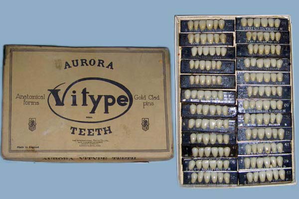 false teeth form WW2
