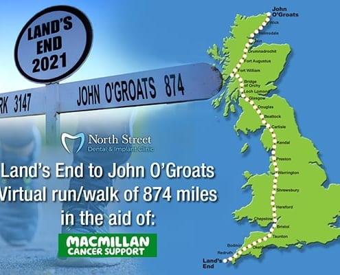 Virtual charity walk