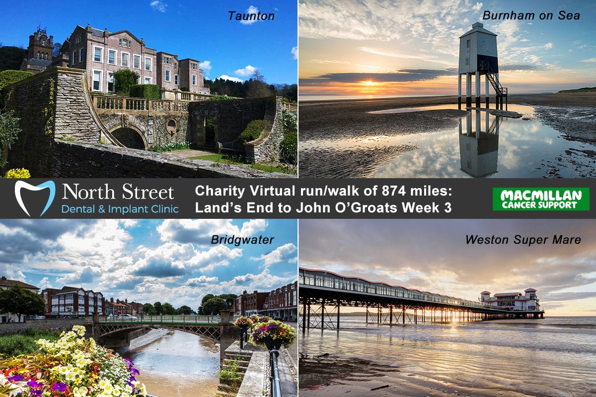 Macmillan virtual charity walk, week 3 postcard