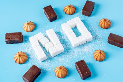 tips to better oral hygiene - less sugar
