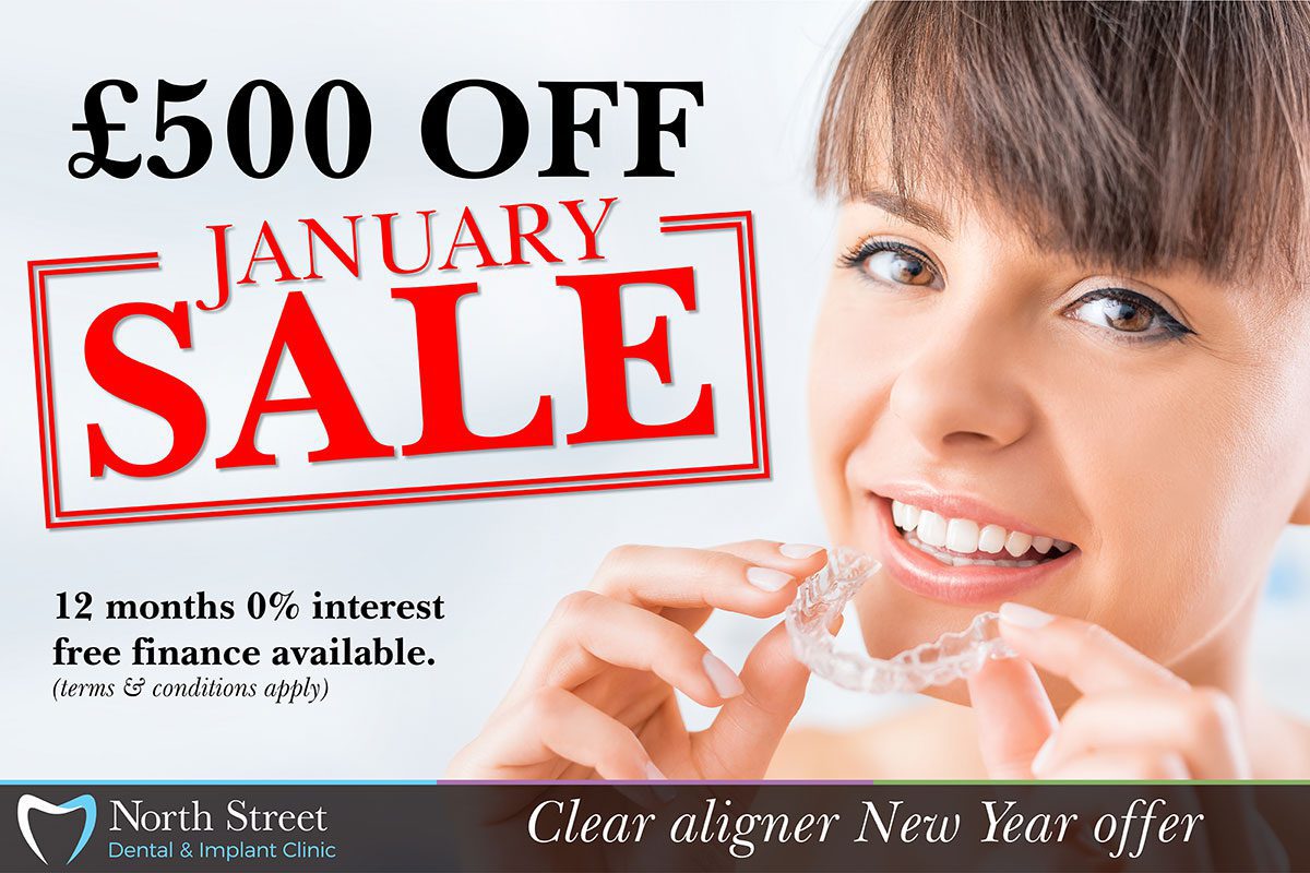 clear aligner promotion