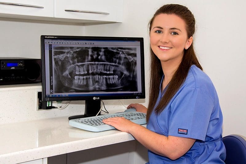 Direct Access Hygienist at work